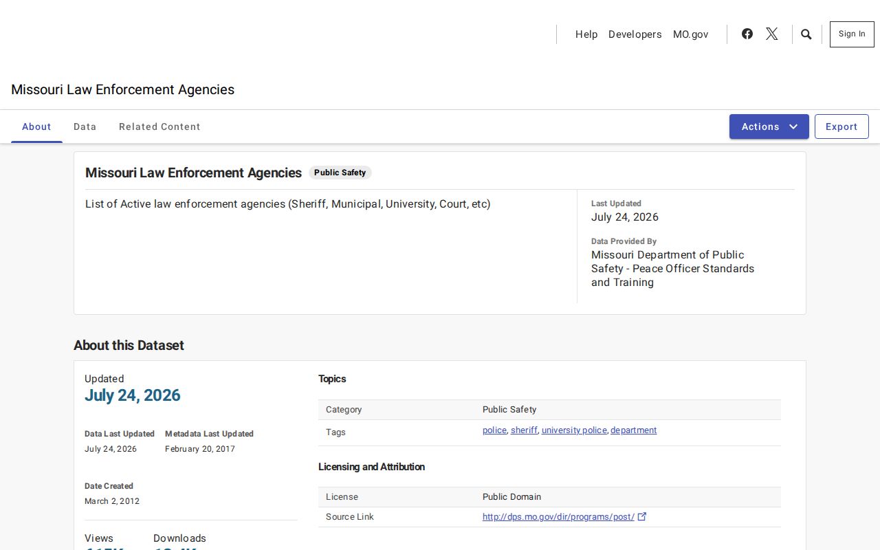 Conway criminal records check in Missouri active agency data