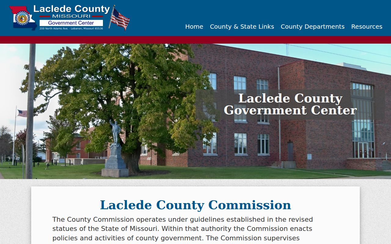 Laclede County criminal records office contacts in the county directory